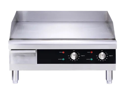 Omcan  CE-CN-0613 24" Countertop Stainless Steel Electric Griddle