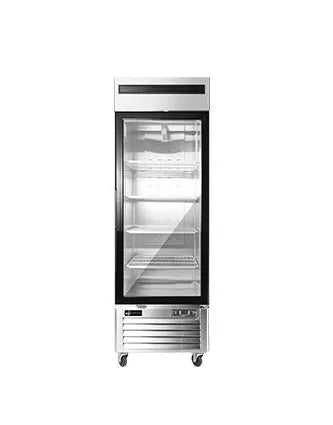 EFI F1-27GDSVC Mount Reach-in Glass Door Freezer  Bottom- 1 Door