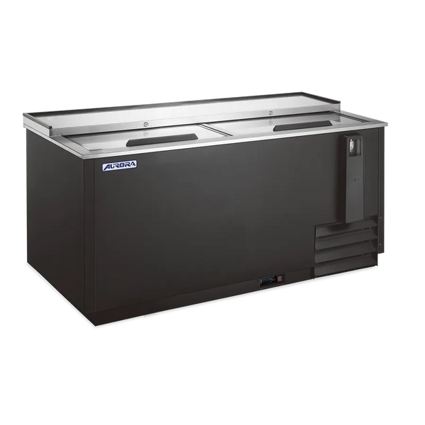 Omcan  BB-CN-0014E-HC Aurora 50″ Reach-In Beer Bottle Cooler, 13.5 cu.ft. (382 Liter) Capacity – 120V, 1/6hp - Continental Restaurant Equipment