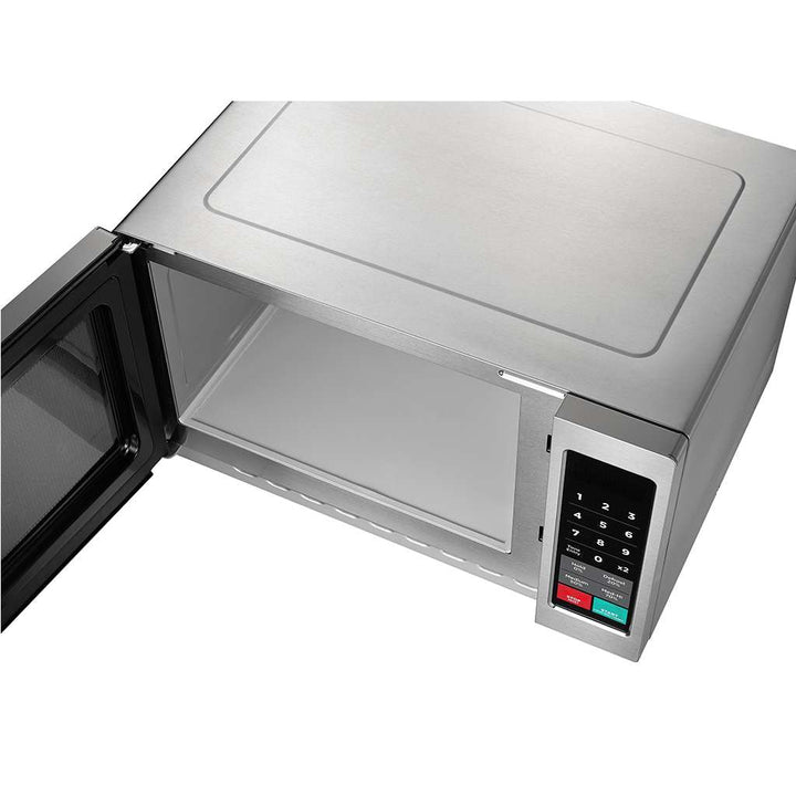Midea 1034N1A 1.2 Cu. Ft. 1000W Push Button Medium Duty Commercial Microwave - Continental Restaurant Equipment