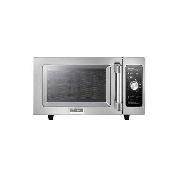 Midea 1034N0A 0.9 Cu Ft. 1000W Dial Light Duty Commercial Microwave - Continental Restaurant Equipment