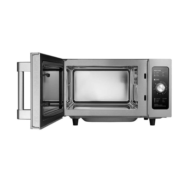 Midea 1034N0A 0.9 Cu Ft. 1000W Dial Light Duty Commercial Microwave - Continental Restaurant Equipment