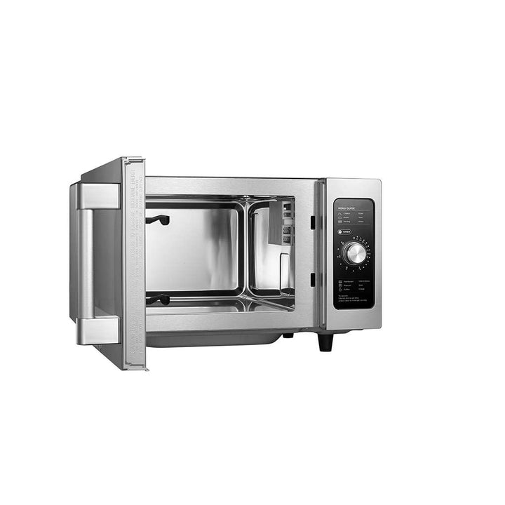 Midea 1034N0A 0.9 Cu Ft. 1000W Dial Light Duty Commercial Microwave - Continental Restaurant Equipment