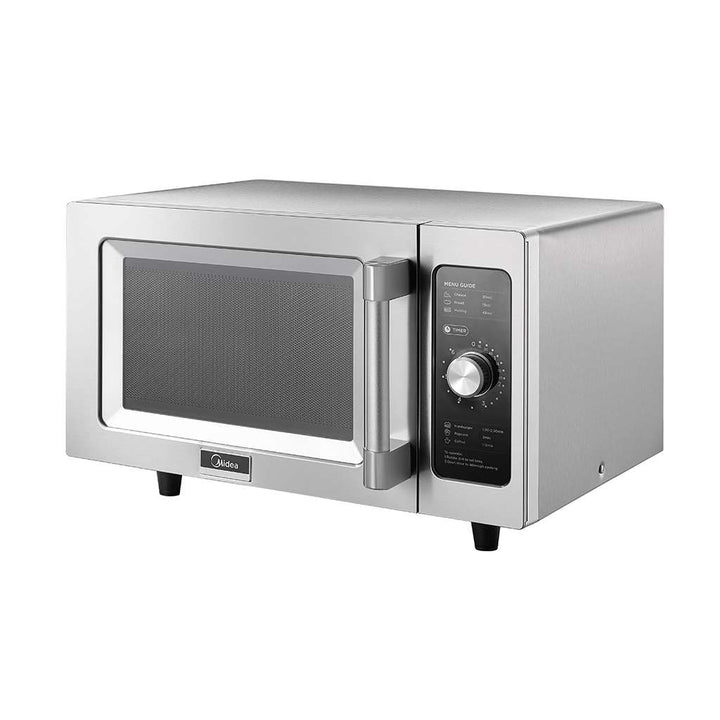 Midea 1034N0A 0.9 Cu Ft. 1000W Dial Light Duty Commercial Microwave - Continental Restaurant Equipment