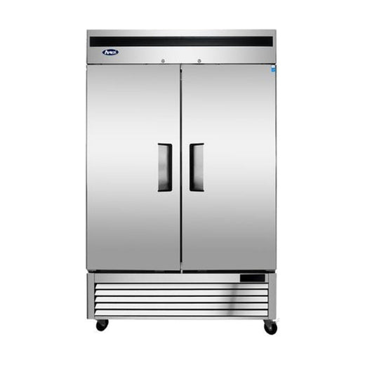 Atosa MBF8507GR 54” 2 Door Reach-In Refrigerator Bottom Mount Stainless Steel