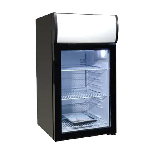 EFI C1-52GDCT-L Countertop Glass Door Refrigerator