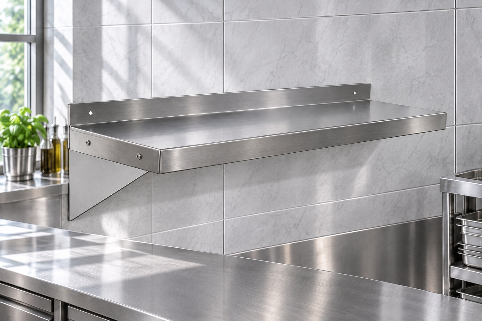 Stainless Wall Shelves equipment