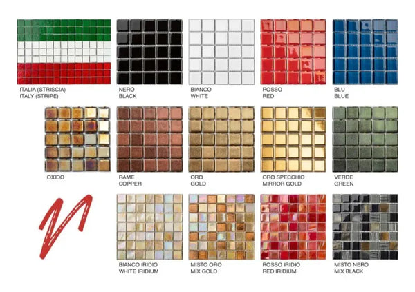 Omcan Valoriani Mosaic Customization For Igloo 100 / Igloo 120 / Igloo 140 / Igloo 160 / Igloo 180 / Rotativo 120