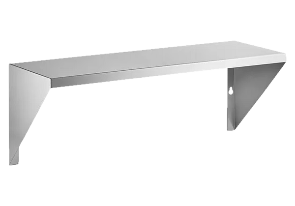Omcan 30″ Stainless Steel Front Shelf 1.5 mm Thickness for Outdoor BBQ Grill #47352