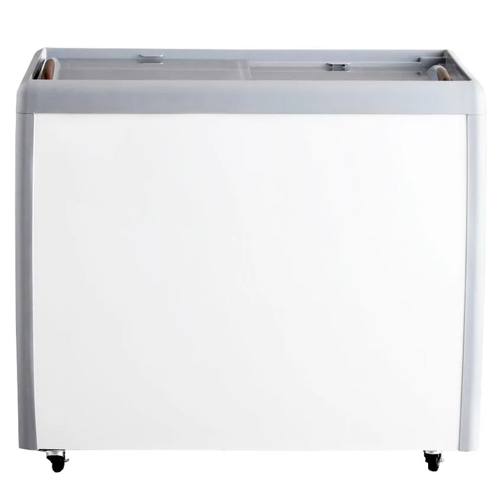 Omcan  FR-CN-0260-R 39" Ice Cream Display Chest Freezer with Flat Glass Top - Continental Restaurant Equipment