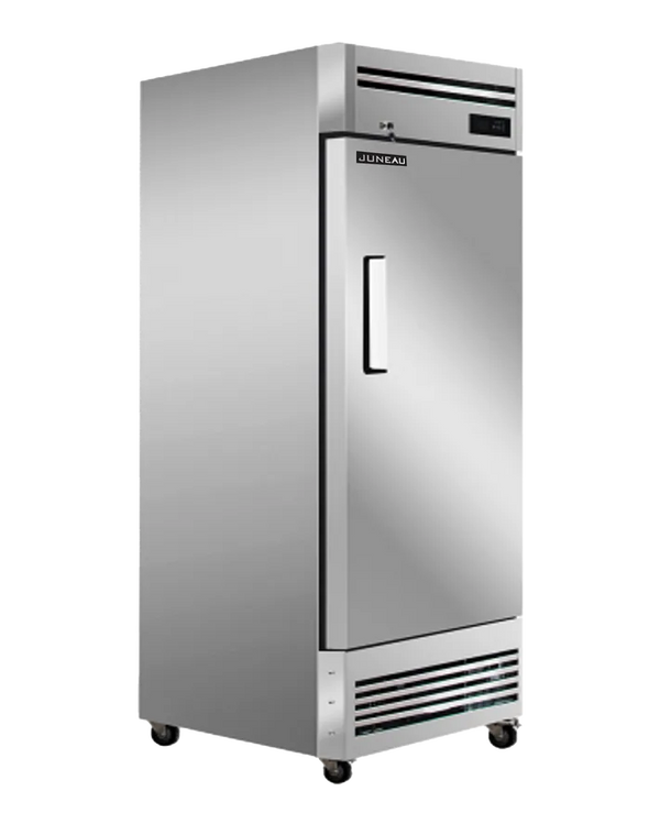 Omcan  RE-TH-0021-HC Juneau 27″ Reach-in Refrigerator Single Door Stainless Steel 18 cu.ft. Capacity, 115 V, 410 W