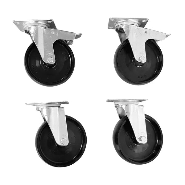 Omcan Wheels for Pizza Oven Stands (Set of 4)