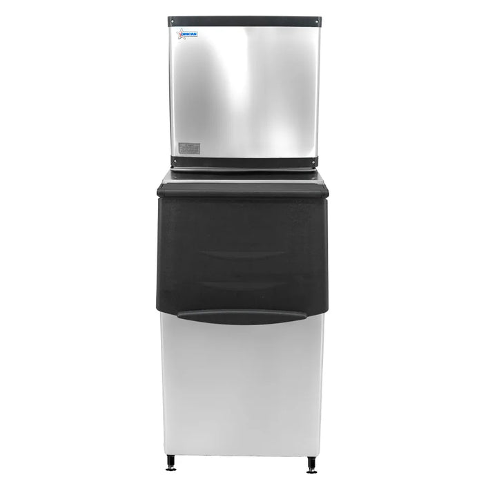 Omcan  IC-CN-0329 22″ Ice Maker Machine with 275 lb. Ice bin – Ice Yield 350 lb./day, Energy Star - Continental Restaurant Equipment