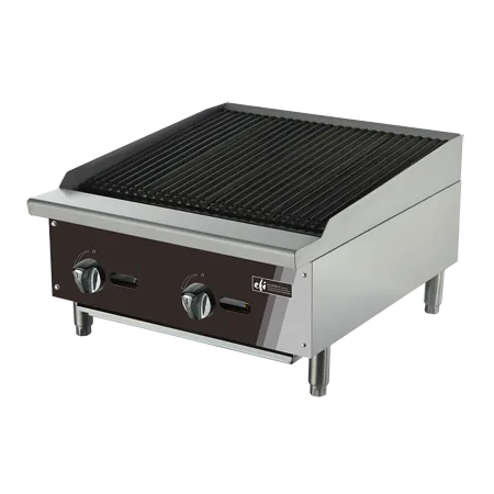 EFI RCTCB-24-N Char Rock Broilers - Continental Restaurant Equipment