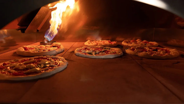 Omcan  PE-IT-0006-G Alfa Quick Series Natural Gas Pizza Oven with Stand – 6 Pizza, 116,000 BTU - Continental Restaurant Equipment