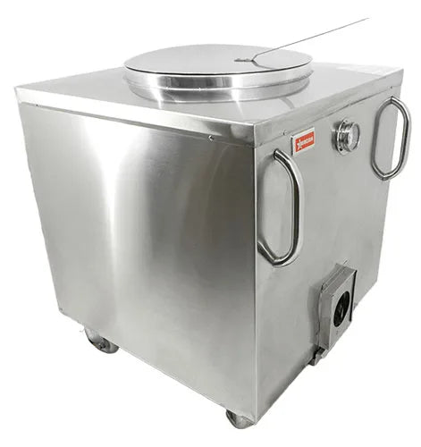 Omcan  CE-IN-24X24-C 24″ x 24″ Stainless Steel Charcoal Tandoor Clay Oven