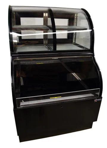Omcan  RS-CN-0348 36" Dual Service Open Refrigerated Floor Display Case