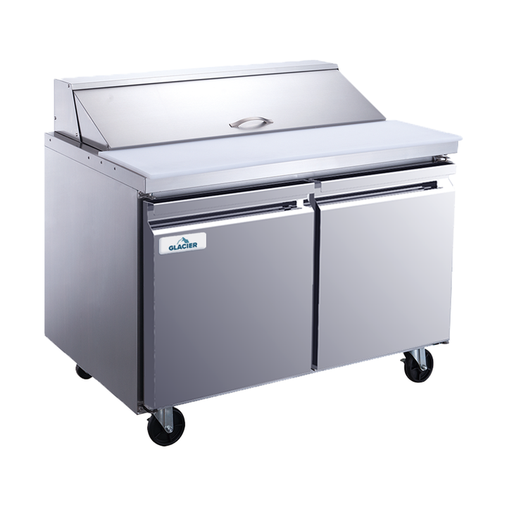Glacier GST-48-12 48” Salad Sandwich Prep Table | Continental ...