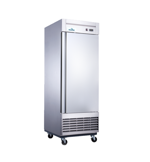 Glacier reach-in freezer GF-1 One Door Bottom Mount - Continental Restaurant Equipment