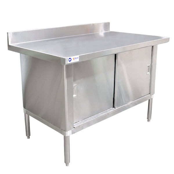 30″ X 48″ 304 STAINLESS STEEL KNOCK-DOWN WORKTABLE ITEM: 24400 - Continental Restaurant Equipment