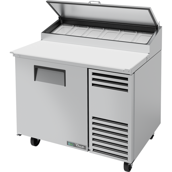 True TPP-AT-44-HC 44" Solid Door Pizza Prep Table