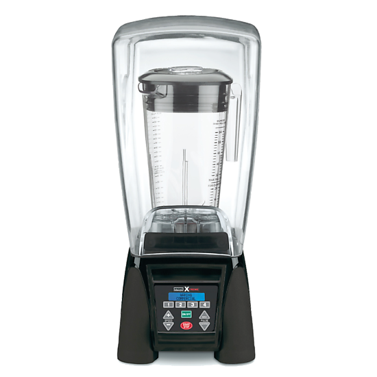 REPROGRAMMABLE HI-POWER BLENDER WITH SOUND ENCLOSURE AND 64 OZ. COPOLYESTER CONTAINER – MADE IN THE USA* MX1500XTX
