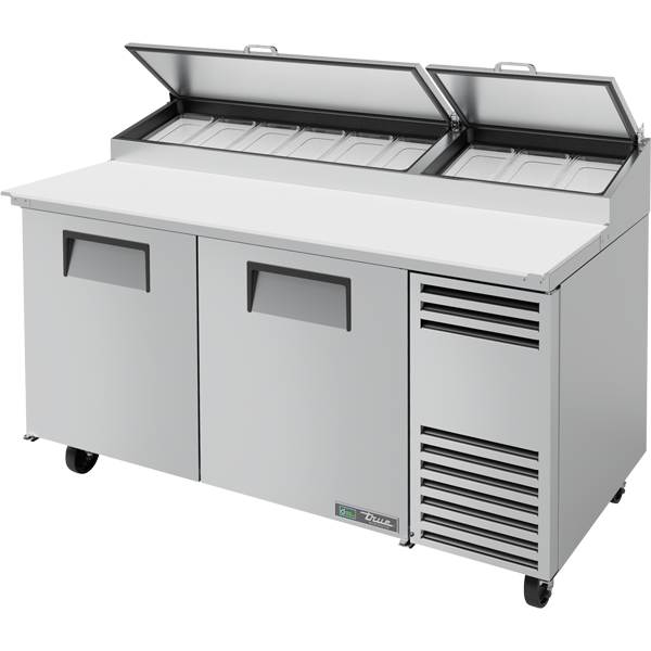 True TPP-AT-67-HC 67" Solid Door Pizza Prep Table