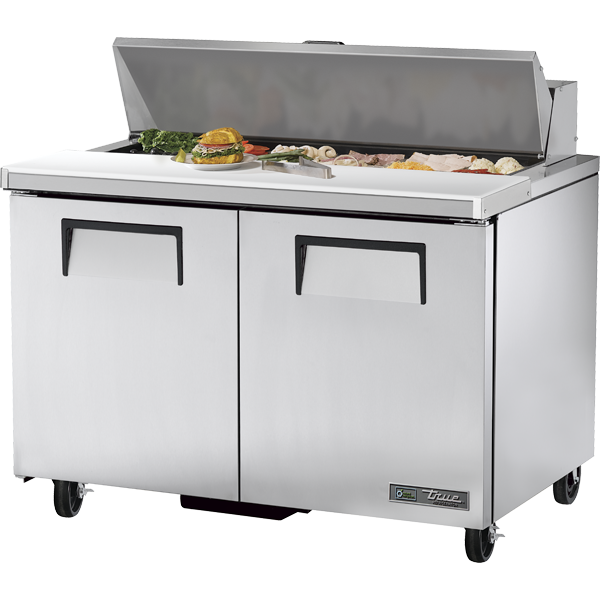True TSSU-48-12-HC 48" Solid Door Sandwich/Salad Unit