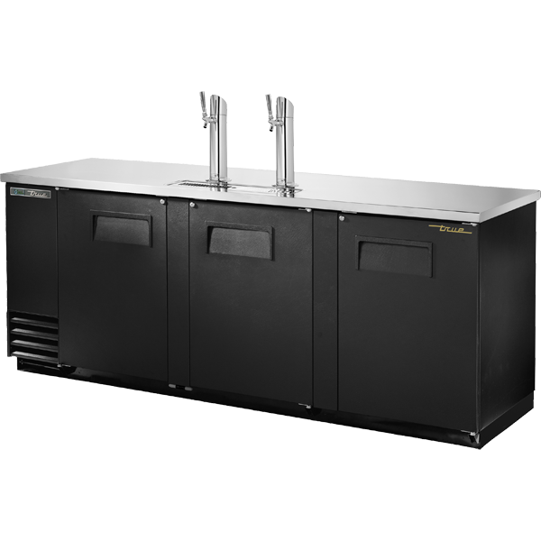 True TDD-4-HC 90" Solid Swing Door Direct Draw Beer Dispenser