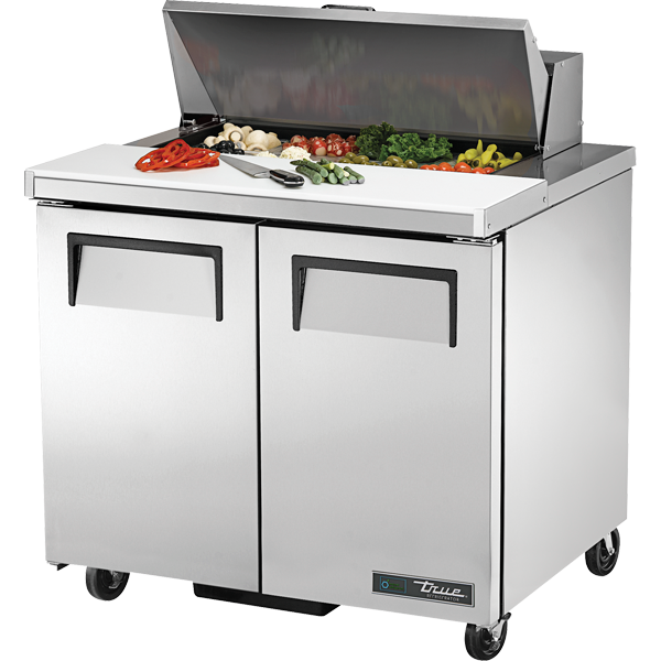 True TSSU-36-08-HC 36" Solid Door Sandwich/Salad Unit