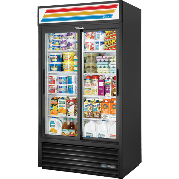 True GDM-37-HC-LD 43" Slide Door Refrigerator - Continental Restaurant Equipment