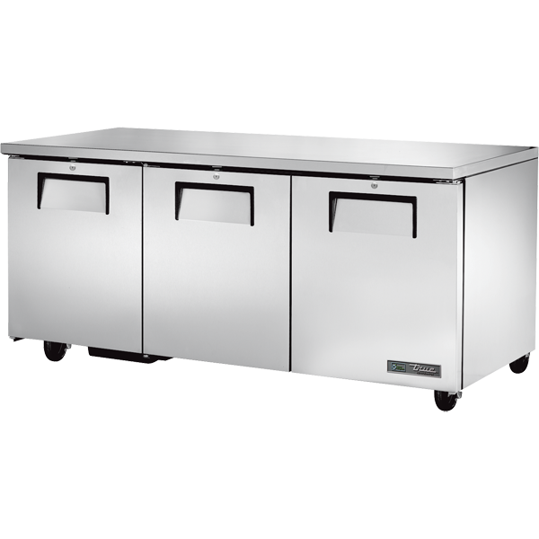 True TUC-72-HC 72" Solid Door Refrigerator
